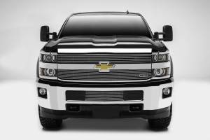 T-Rex Billet - 21122 | T-Rex Billet Series Grille | Horizontal | Aluminum | Polished | 2 Pc | Overlay - Image 6