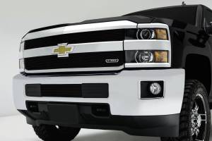 T-Rex Billet - 21122B | T-Rex Billet Series Grille | Horizontal | Aluminum | Black | 2 Pc | Overlay - Image 5