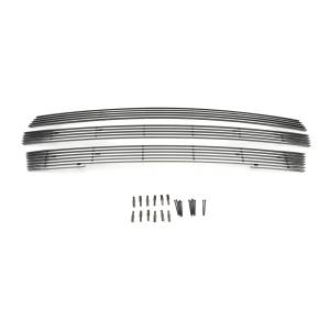 21173 | T-Rex Billet Series Grille | Horizontal | Aluminum | Polished | 3 Pc | Overlay