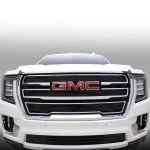 T-Rex Billet - 21173B | T-Rex Billet Series Grille | Horizontal | Aluminum | Black | 3 Pc | Overlay - Image 6