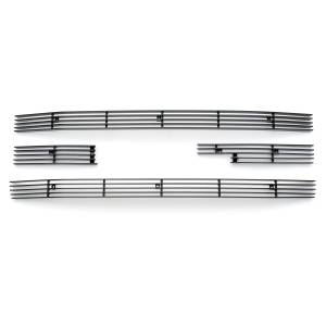 T-Rex Billet - 21208B | T-Rex Billet Series Grille | Horizontal | Aluminum | Black | 4 Pc | Overlay - Image 1