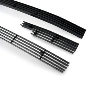 T-Rex Billet - 21208B | T-Rex Billet Series Grille | Horizontal | Aluminum | Black | 4 Pc | Overlay - Image 2