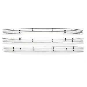 T-Rex Billet - 21215 | T-Rex Billet Series Grille | Horizontal | Aluminum | Polished | 3 Pc | Overlay - Image 2