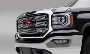 T-Rex Billet - 21215 | T-Rex Billet Series Grille | Horizontal | Aluminum | Polished | 3 Pc | Overlay - Image 4