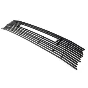 21215B | T-Rex Billet Series Grille | Horizontal | Aluminum | Black | 3 Pc | Overlay