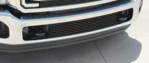 25546B | T-Rex Billet Series Bumper Grille | Horizontal | Aluminum | Black | 1 Pc | Bolt-On | Between Tow Hooks