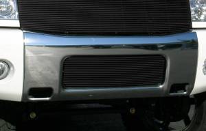 25780B | T-Rex Billet Series Bumper Grille | Horizontal | Aluminum | Black | 1 Pc | Bolt-On
