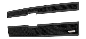 51117 | T-Rex Upper Class Series Mesh Grille | Small Mesh | Mild Steel | Black | 2 Pc | Overlay