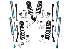 K186KG | Superlift 4 Inch Dual Rate Coil Spring Suspension Lift Kit with King 2.0 Shocks (2018-2023 Wrangler JL 4WD)