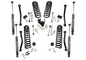 SuperLift - K192 | Superlift 4 inch Dual Rate Coil Spring Suspension Lift Kit with Shadow Shocks (2018-2023 Wrangler JL Unlimited 4WD) - Image 1