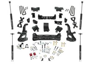 K255S | Superlift 6 inch Suspension Lift Kit with Shadow Shocks (2020-2023 Silverado, Sierra 2500HD, 3500 HD 4WD)