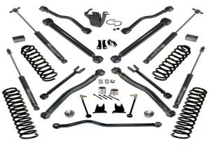 SuperLift - K997 | Superlift 4 inch Suspension Lift Kit with Shadow Shocks (2007-2018 Wrangler JK Unlimited 4WD) - Image 1