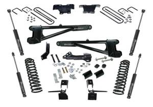 SuperLift - K165 | Superlift 4 Inch Radius Arm Suspension Lift Kit With Shadow Shocks (2017-2022 F250, F350 Super Duty | Diesel) - Image 1