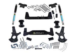 K181B | Superlift 6.5inch Suspension Lift Kit (2014-2018 Silverado, Sierra 1500 2WD| OE Aluminum or Stamped Control Arms)