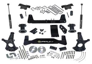 SuperLift - K161 | Superlift 6.5 inch Suspension Lift Kit with Shadow Shocks (2014-2018 Silverado, Sierra 1500 4WD | OE Aluminum/Stamped Control Arms) - Image 1