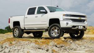 SuperLift - K161 | Superlift 6.5 inch Suspension Lift Kit with Shadow Shocks (2014-2018 Silverado, Sierra 1500 4WD | OE Aluminum/Stamped Control Arms) - Image 2