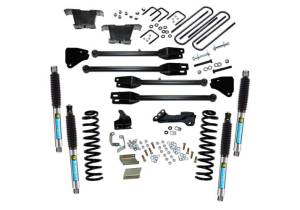 K236B | Superlift 4 inch 4 Link Suspension Lift Kit with Bilstein Shocks (2011-2016 F250, F350 Super Duty 4WD | Diesel)