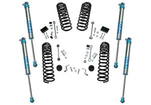 SuperLift - K185KG | Superlift 2.5 Inch Dual Rate Coil Spring Suspension Lift Kit With King 2.0 Shocks (2018-2023 Wrangler JL 4WD) - Image 1