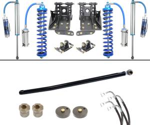 CS-FLVL-CO25-05 | Carli Suspension Carli Tuned King 2.5" Front & Rear 2.5" Lift Coilovers System For Ford F-250/F-350 4WD | 2005-2007 | Diesel