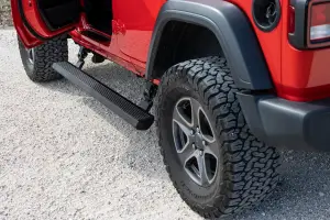 Rough Country - PSR610430 | Rough Country Lighted Power Retractable Running Boards For 4 Door Jeep Wrangler JL, 4xe 4WD | 2018-2023 - Image 7