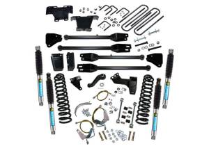 K234B | Superlift 6 Inch 4 Link Suspension Lift Kit with Bilstein Shocks (2008-2010 F250, F350 Super Duty 4WD | Diesel)