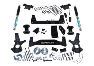 SuperLift - K161B | Superlift 6.5 inch Suspension Lift Kit with Bilstein Shocks (2014-2018 Silverado, Sierra 1500 4WD | OE Aluminum/Stamped Control Arms) - Image 2