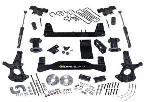 SuperLift - K162 | Superlift 6.5 Inch Suspension Lift Kit with Shadow Shocks (2007-2013 Silverado, Sierra 1500 4WD) - Image 1