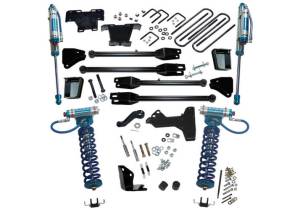 K231KG | Superlift 6 inch 4 Link Suspension Lift Kit with King Coilovers & Shocks (2005-2007 F250, F350 Super Duty 4WD)