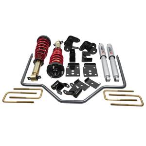 Belltech - 1001HK | Belltech 1 to 3 Inch Front / 4 Inch Rear Complete Lowering Kit with Height Adjustable Coilovers & Rear Sway Bar (2015-2020 F150 2WD/4WD) - Image 2