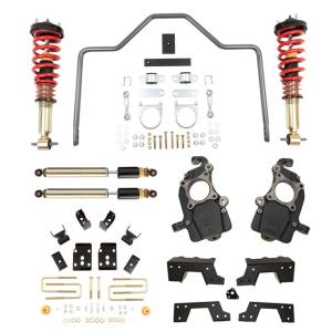 Belltech - 1008HKP | 1 to 5 Inch Front / 6 Inch Rear Complete Lowering Kit with Damping/Height Adjustable Coilovers & Rear Sway Bar (2015-2020 F150 2WD) - Image 2