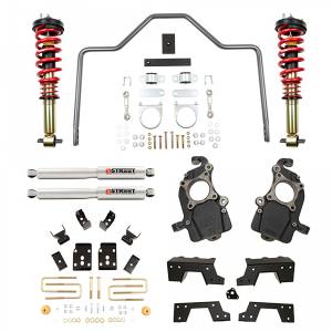 Belltech - 1008SPC | 1 to 5 Inch Front / 6 Inch Rear Complete Lowering Kit with Height Adjustable Coilovers (2015-2020 F150 2WD) - Image 2
