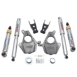 Belltech - 1010SP | Belltech 2 Inch Front / 2 or 3 Inch Rear Complete Lowering Kit with Street Performance Shocks (2014-2018 Silverado/Sierra 1500 2WD/4WD) - Image 2