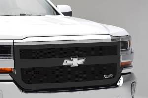 51131 | T-Rex Upper Class Series Mesh Grille | Small Mesh | Mild Steel | Black | 1 Pc | Replacement | 1 Bar Design