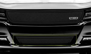 T-Rex Billet - 52480 | T-Rex Upper Class Series Mesh Bumper Grille | Small Mesh | Mild Steel | Black | 1 Pc | Overlay [Available While Supplies Last] - Image 2