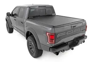 Rough Country - 56410551 | Rough Country Power Retractable Bed Cover Ford F-150 2WD/4WD / F-150 Lighting | 2021-2023 | 5' 7" Bed - Image 2