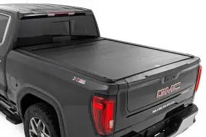 Rough Country - 56120581 | Rough Country Power Retractable Bed Cover Chevrolet Silverado 1500 / GMC Sierra 1500 | 2019-2024 | 5' 10" Bed - Image 1