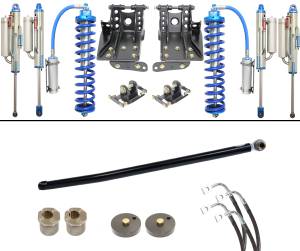 CS-FLVL-CO25-BYP-05 | Carli Suspension Carli Tuned King 2.5" Front & Rear 2.5" Lift Coilovers System For Ford F-250/F-350 4WD | 2005-2007 | Diesel