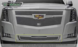 57181 | T-Rex Upper Class Series Mesh Bumper Grille | Small Mesh | Stainless Steel | Chrome | 1 Pc | Replacement