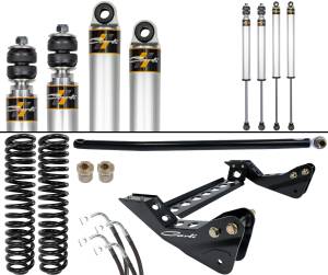 CS-F45-COM-CS-05 | Carli Suspension Carli Spec 2.0" IFP Front & Rear 4.5" Lift Commuter System For Ford F-250/F-350 4WD | 2005-2007 | Diesel