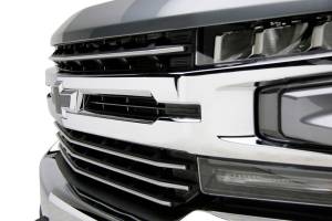 T-Rex Billet - 6211236 | T-Rex Billet Series Grille | Horizontal Round | Aluminum | Silver | 4 Pc | Overlay - Image 5