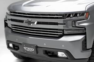 T-Rex Billet - 6211236 | T-Rex Billet Series Grille | Horizontal Round | Aluminum | Silver | 4 Pc | Overlay - Image 7