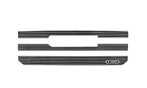 T-Rex Billet - 6212130 | T-Rex Laser Billet Series Grille | Horizontal | Aluminum | Polished | 3 Pc | Overlay - Image 2