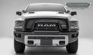 T-Rex Billet - 6214640 | T-Rex Laser Billet Series Grille | Horizontal | Aluminum | Polished | 2 Pc | Overlay - Image 2