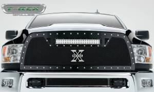 T-Rex Billet - 6314531 | T-Rex Torch Series LED Light Grille | Small Mesh | Mild Steel | Black | Chrome Studs | 1 Pc | Replacement - Image 10