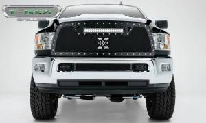 T-Rex Billet - 6314531 | T-Rex Torch Series LED Light Grille | Small Mesh | Mild Steel | Black | Chrome Studs | 1 Pc | Replacement - Image 11