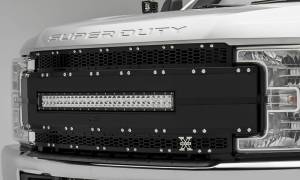 T-Rex Billet - 6315491 | T-Rex Torch Al Series LED Grille | Laser Cut Pattern | Aluminum | Black | Chrome Studs | 1 Pc | Replacement - Image 3