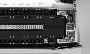 T-Rex Billet - 6315491 | T-Rex Torch Al Series LED Grille | Laser Cut Pattern | Aluminum | Black | Chrome Studs | 1 Pc | Replacement - Image 5