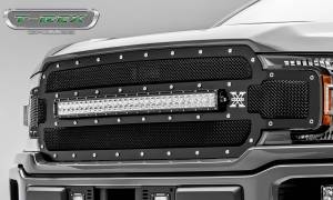 T-Rex Billet - 6315711 | T-Rex Torch Series LED Light Grille | Small Mesh | Mild Steel | Black | Chrome Studs | 1 Pc | Replacement | Incl. 30 in. LED - Image 12