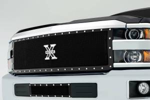 T-Rex Billet - 6711231 | T-Rex X-Metal Series Formed Mesh Grille | Small Mesh | Mild Steel | Black | Chrome Studs | 1 Pc | Replacement - Image 3