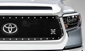 T-Rex Billet - 6719661 | T-Rex X-Metal Series Studded Mesh Grille | Small Mesh | Mild Steel | Black | Chrome Studs | 1 Pc | Replacement - Image 6